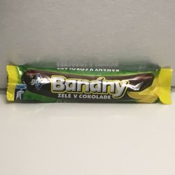 Traditional Czech Sweet Candy Bar Original Orion Jelly Bananas In Chocolate 45g